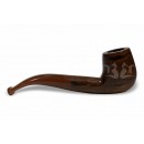 Cachimbo Bertoldi Elite Natural Curvo Peça Única